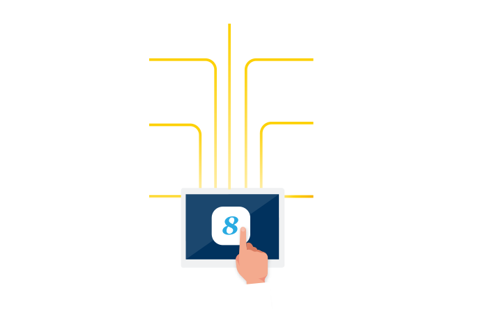 8Manage 辦公自動(dòng)化（OA），您可以控制工作流程和訪(fǎng)問(wèn)。