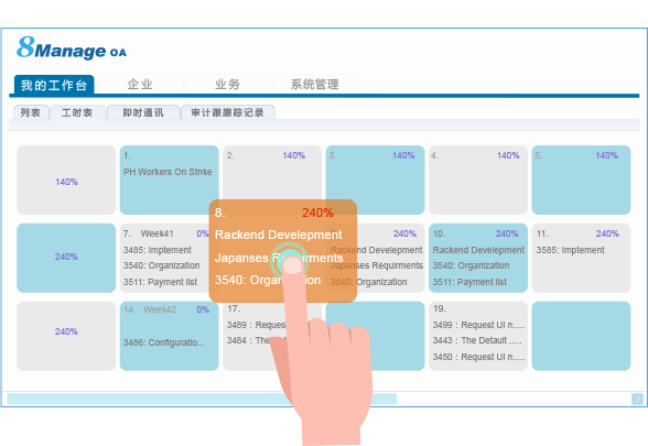 8Manage OA辦公系統(tǒng)